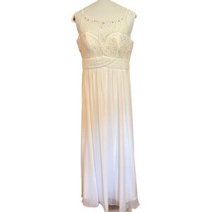 Wedding Dress - Size 14 - Casual Boho Beach Wedding Dress